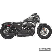 SILENCIEUX BASSANI - FIREPOWER - 3" - SPORTSTER 2014UP - NOIR / EMBOUT CONTRASTING FLUTES NOIR