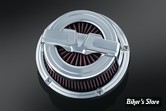 K - FILTRE A AIR BAHN AIR CLEANER - FINITION : CHROME - 9581