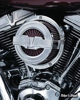 - FILTRE A AIR - KURYAKYN - BAHN AIR CLEANER - SOFTAIL 99/15 / DYNA 99/17 / TOURING 99/07 - FINITION : CHROME - 9587