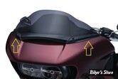 BAGUETTE DE PARE BRISE - KURYAKYN - ROAD GLIDE 15UP - WINDSHIELD SIDE TRIMS - NOIR - 2633