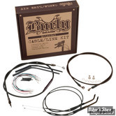 KIT CABLES ET FAISCEAU DE GUIDON RALLONGES - XL07/13 - T-BAR - +12 - 