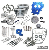 - KIT CYLINDRES BIG BORE - 100CI / 4" - TWIN CAM 99/06 - S&S - POWER PACK for HD® Twin Cam 88 - EASY START - DIAGRAMME : 585 - PIGNONS - SILVER - 330-0663