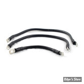 KIT CABLES DE BATTERIE - SOFTAIL 84/88 - ALL BALLS - NOIR