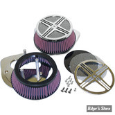 FILTRE A AIR - BARON CUSTOM ACCESSORIES - BIG AIR KIT "XXX" - SUZUKI M109R BOULEVARD 06/13 - CHROME - BA-2381-00