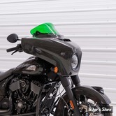 PARE BRISE - INDIAN CHIEFTAIN / ROADMASTER - KLOCK WERKS - KOLOR FLARE WINDSHIELD - HAUTEUR : 10" - GREEN - KWW-04-0639
