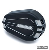 FILTRE A AIR - KURYAKYN - MILWAUKEE EIGHT TOURING 17UP / SOFTAIL 18UP - Crusher® Maverick Pro Air Cleaner - NOIR SATIN MACHINED - 9937