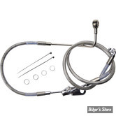 DURITE DE FREIN ARRIERE - SOFTAIL 2011/2017 - OEM 42261-11 / 42261-11A - LONGUEUR : +000" - INOX 