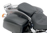 SELLE DRAG SPECIALTIES - SOLO SEAT - SOFTAIL 84/99 - FLAME STITCH : POUF LARGE FLAME STITCH