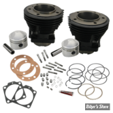 - KIT CYLINDRES BIG BORE - 84/86/88CI / 3.7/16" - SHOVELHEAD 66/84 - Bore Cylinder and Stroker Piston Kit - S&S - 91-9017