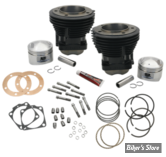 - KIT CYLINDRES BIG BORE - 93CI / 3.5/8" - SHOVELHEAD 66/84 - BIG BORE CYLINDER & PISTON KIT - S&S - 91-9101