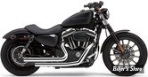 ECHAPPEMENT COBRA - DRAGSTERS SHORT - SPORTSTER 07/13 - CHROME