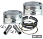 ECLATE G - PIECE N° 20 - KIT PISTONS - ALESAGE : 4" - S&S - BIGTWIN 84/16 - 4" Bore Forged Pistons for V113" - COTE : +0.000 - 92-1410