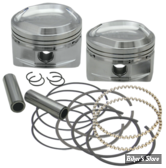 ECLATE G - PIECE N° 20 - KIT PISTONS - ALESAGE : 3 5/8" - S&S - BIGTWIN 84/99 - 3 5/8'' Bore Piston Kits for 88'' / 93" /  96'' Super Stock® Heads - COTE : +0.000 - 92-1060