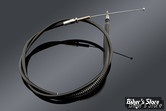 CABLE D'EMBRAYAGE POUR BIGTWIN 68/84 - LONGUEUR :139 CM - OEM 00000-00 - BARNETT - 49 + 6" - NOIR - 101-30-10014-06