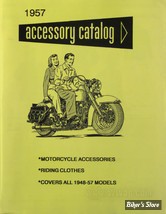 CATALOGUE D'ACCESSOIRES - EDITION : 1957 - H-D Motorcycle Accessories 1957