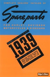 CATALOGUE DE PIECES DETACHEES - 1926/1939 - OEM 00000-00 -  1926-1939 JD-VL-EL-UL Parts Manual