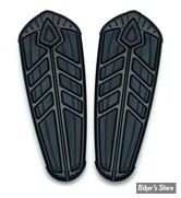 INSERTS DE PLATEFORMES CONDUCTEUR - KURYAKYN - SPEAR FLORRBOARD INSERTS - INDIAN - 5651 - NOIR