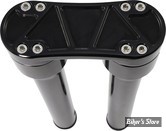 RISERS - ACCUTRONIX - POUR GUIDON DE 1"1/8 / 28.60mm - Bandit Risers - HAUTEUR : 30.50 CM / 12" - NOIR - HR2212-B