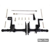 COMMANDES AVANCEES - SPORTSTER 91/03 - Billet Forward Control Kit - V-TWIN - NOIR