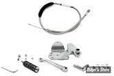 - Kit Jockey Shift - commande suicide - Softail 1986/1999 - Chrome Foot Clutch Kit