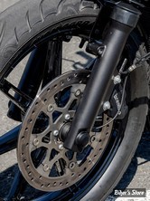 COUVRE AXE DE ROUE AVANT - SPORTSTER RH 975 22UP - THUNDERBIKE - NOIR - 22-85-130