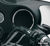 - GRILLES DE HAUT PARLEUR AVANT - TOURING 96/13 - DRAG SPECIALTIES - DECO - CHROME