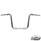 GUIDON LA CHOPPERS - TOURING FLHR 08UP / FLTR 08/13 TBW - APEHANGER - 1" 1/4 - HAUTEUR : 12" - CHROME