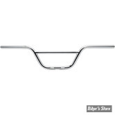 GUIDON BMX / MOTO STYLE - BURLY - SCRAMBLER - 6 - CHROME