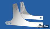 - PLAQUES DE SISSY BAR FIXES - KHROME WERKS - DYNA GLIDE 96/05 - CHROME - 263710C	