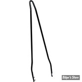 X - MONTANT DE SISSY BAR - CYCLE VISIONS - ATTITUDE OLD SCHOOL - LARGEUR 6 11/16" À 8 3/4" - HAUTEUR : 30" - NOIR