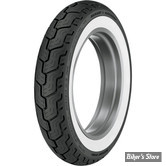 MT90B16 / 74H - Pneu Dunlop  D402WW - Flancs blanc larges - OEM 43125-94A - 3019-91