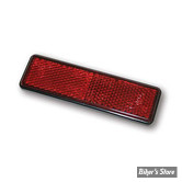 REFLECTEUR / CATADIOPTRE - B-SEEN - RECTANGLE 94MM X 28MM - ROUGE