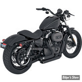 - ECHAPPEMENTS VANCE & HINES SHORTSHOTS STAGGERED - SPORTSTER 04/13 - NOIR - 47219