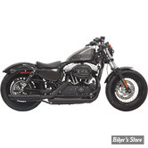 SILENCIEUX BASSANI - FIREPOWER - 3" - SPORTSTER 2014UP - NOIR / EMBOUT SLASH CUT NOIR