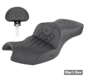 SELLE DUO - INDIAN CHALLENGER 2020UP -  SADDLEMEN - Pursuit Heated Roadsofa™ LS Seat - CHAUFFANTE - AVEC  DOSSIER - I20-06-182BRHCT