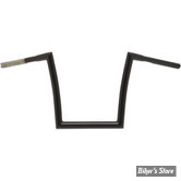 GUIDON Z-BAR STYLE - GUIDON TODDS CYCLES - STRIP - 32MM - 14" - NOIR BRILLANT