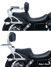 DOSSIER CONDUCTEUR / PASSAGER - KURYAKYN - MULTI-APPLICATIONS - Multi-Purpose Driver & Passenger Backrest - CHROME - 1660