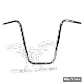 Guidon TC. BROS - TC BROS. 1" NARROW APES HANDLEBAR - APES 16" - SANS EMPREINTES - CHROME - 101-0111