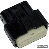 PRISE MOLEX / OEM SERIES - 16 BROCHES - MALE - COULEUR : NOIR - NAMZ