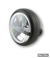5 3/4 - PHARE LED - HIGHSIDER - Pecos Type 5 Headlamp - ECLAIRAGE LED - NOIR - MONTAGE LATERAL