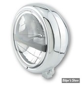 5 3/4 - PHARE LED - HIGHSIDER - Pecos Type 5 Headlamp - ECLAIRAGE LED - CHROME - 