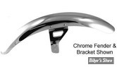 ECLATE O - PIECE N° 03 - GARDE BOUE AVANT REPLICA - OEM 60141-06 - FXDWG 06/17 - MID USA - CHROME / CHROME