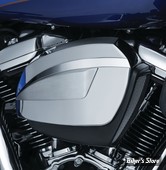 CACHE FITRE A AIR - KURYAKYN - TOURING Milwaukee-Eight® 17UP - SPEEDFORM AIR CLEANER COVER - CHROME - 9964