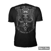 TEE-SHIRT - LETHAL THREAT - EVERY SINNER AND SAINT - NOIR - TAILLE L