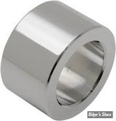 ENTRETOISE D'AXE DE ROUE - DIAMETRE INTERNE : 25 MM - LONGUEUR : 22,40 MM / 0.883" - OEM 40927-08 - AVANT - CHROME