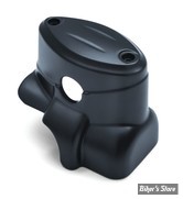 CACHES M/CYLINDRE DE FREIN ARRIERE - INDIAN - KURYAKYN - REAR MASTER CYLINDER COVER FOR INDIAN - NOIR SATIN - 5181