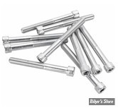 VIS TETE ALLEN / BTR - 1/4-28 X 57.00MM / 2 1/4" - COLONY - CHROME - LE PAQUET 10 PIECES