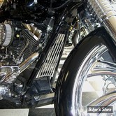 GRILLE DE CADRE - CONVINGTONS CUSTOMS - TOURING 14UP - FINNED - CHROME