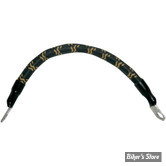 CABLE DE BATTERIE - LONGUEUR : 16" - NYC CHOPPERS - CABLE NEGATIF - RETRO - LONGUEUR :16" / 40.50CM