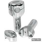 RISERS LA CHOPPERS - MOHAWK - HAUTEUR -100MM / 4" - DROIT - CHROME